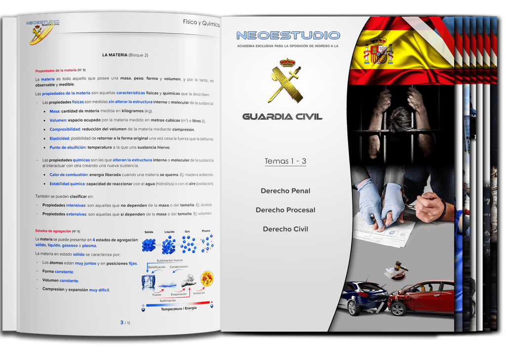 temario de guardia civil