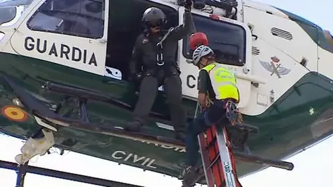 trabajo en equipo en la Guardia Civil